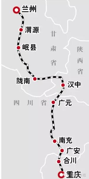 最新！蘭渝鐵路路基工程完成，廣元至重慶北段項目招標(biāo)
