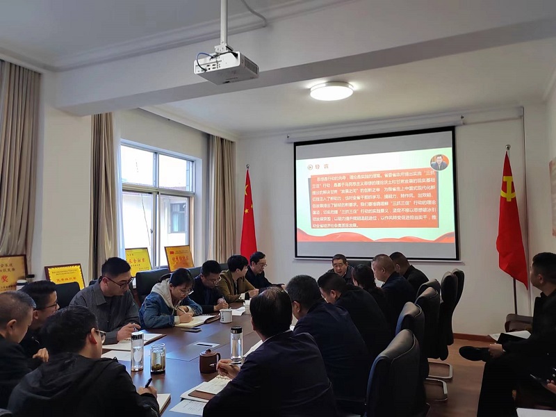 【“三抓三促”行動進行時】市龍江城鄉(xiāng)集團開展“隴南要發(fā)展，我該謀什么”——圍繞“加快集團公司高質(zhì)量發(fā)展，我該謀什么”專題研討